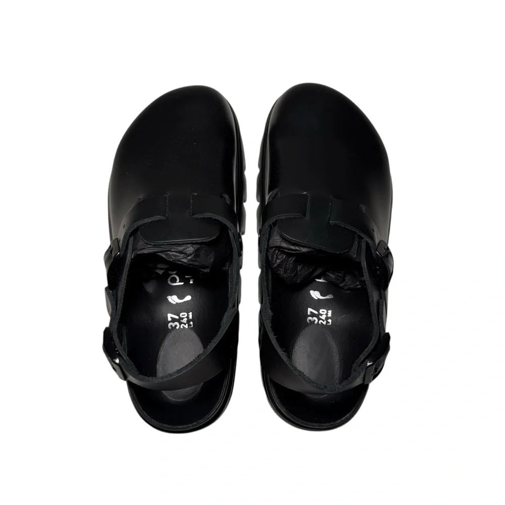 Birkenstock Tokio Papillio Chunky Leather - Black - Picture 10 of 16